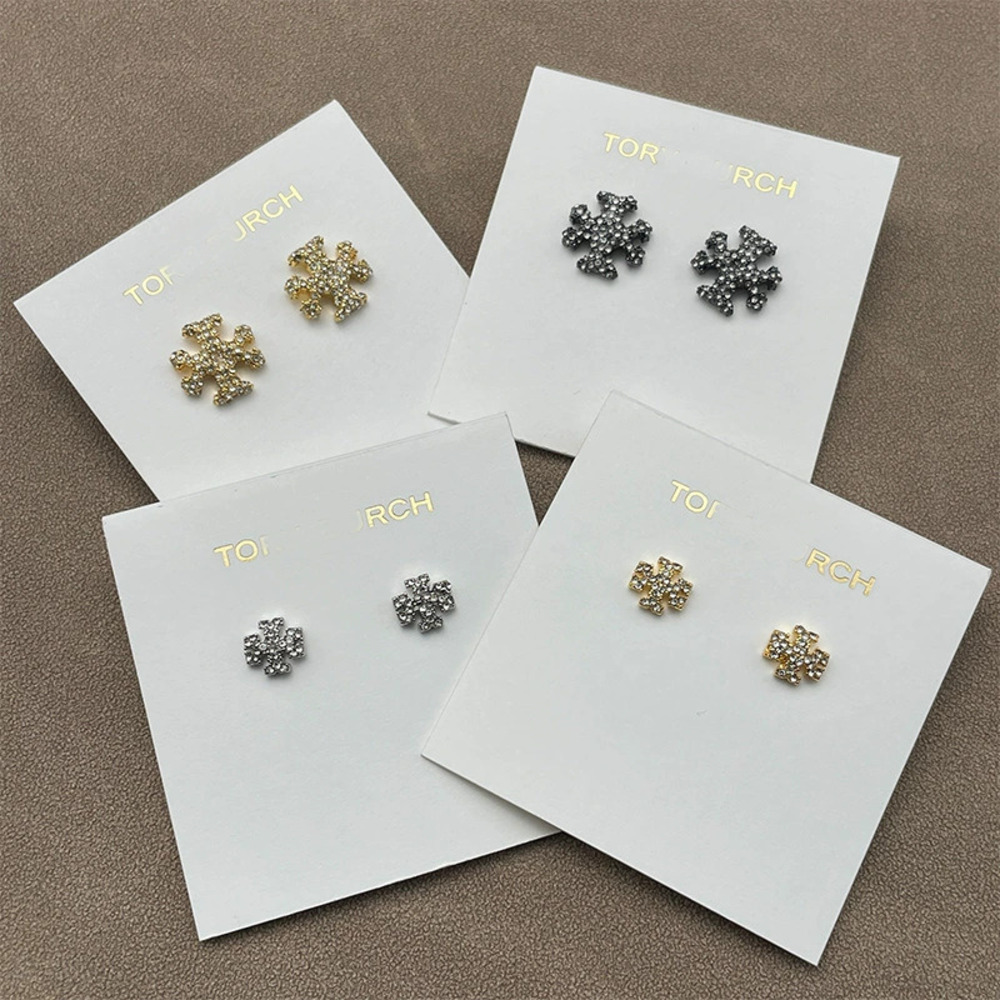 kate spade Gold Plated Double Pave Letter Stud Earrings